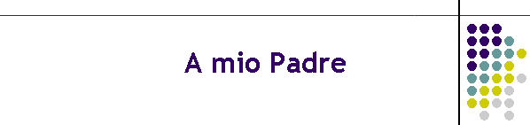 A mio Padre