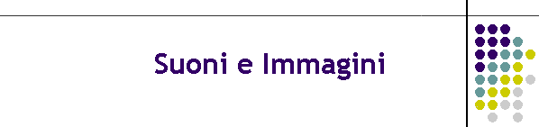 Suoni e Immagini