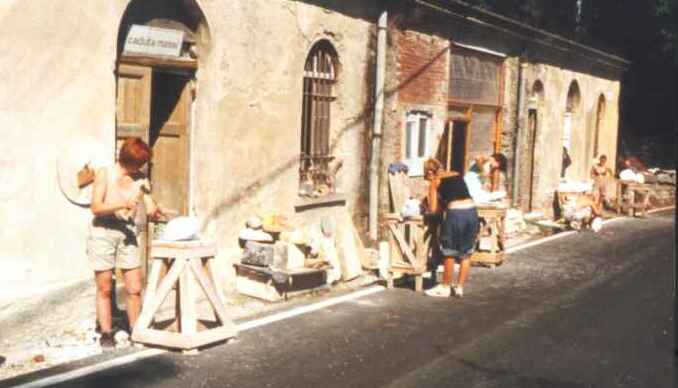 Campigliese alla vendemmia anni 50