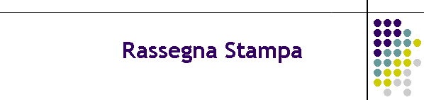Rassegna Stampa