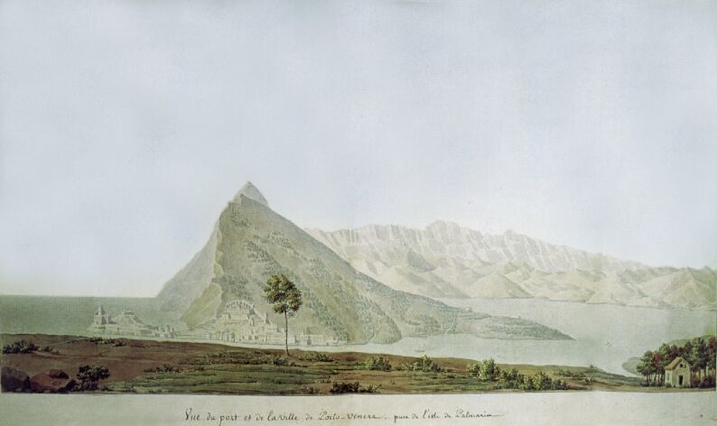 Portovenere_visto_da_Palmaria_1808